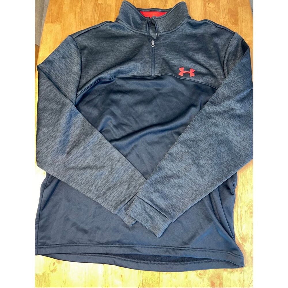 Men's Under Armour Coldgear 1/4 Zip Pullover Size XL‎  EUC